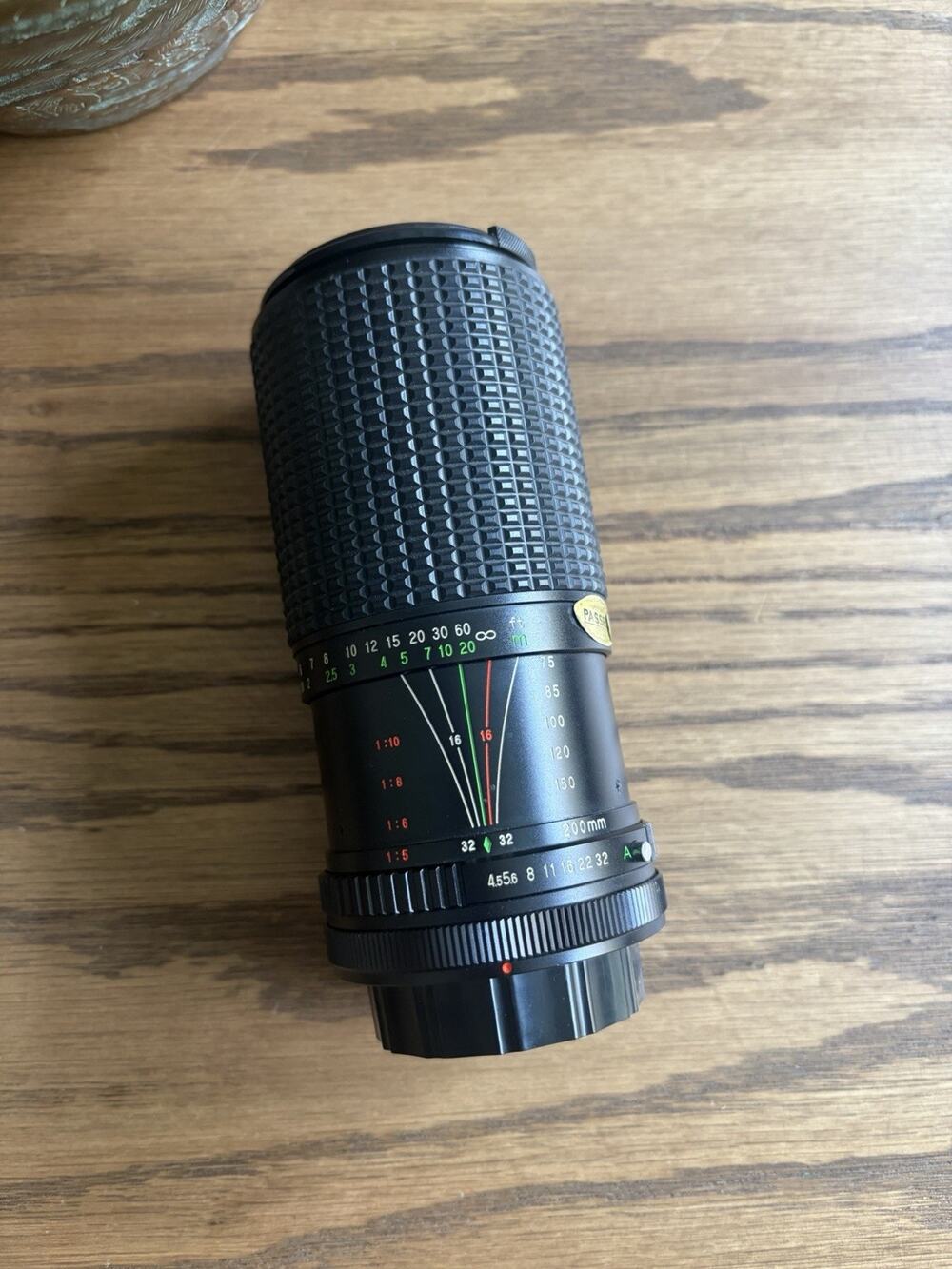 Vintage 1980s Toyo Optics TOU/Five Star 75-200 MC Auto Macro Zoom Lens 1:4.5